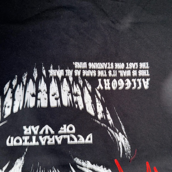 Allegory Berserk Struggler Shirt Mens Large Black Graphic Anime Horror - Picture 3 of 5